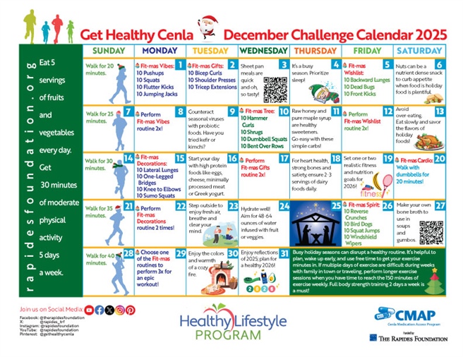 Take the "Fit-mas" Challenge in December